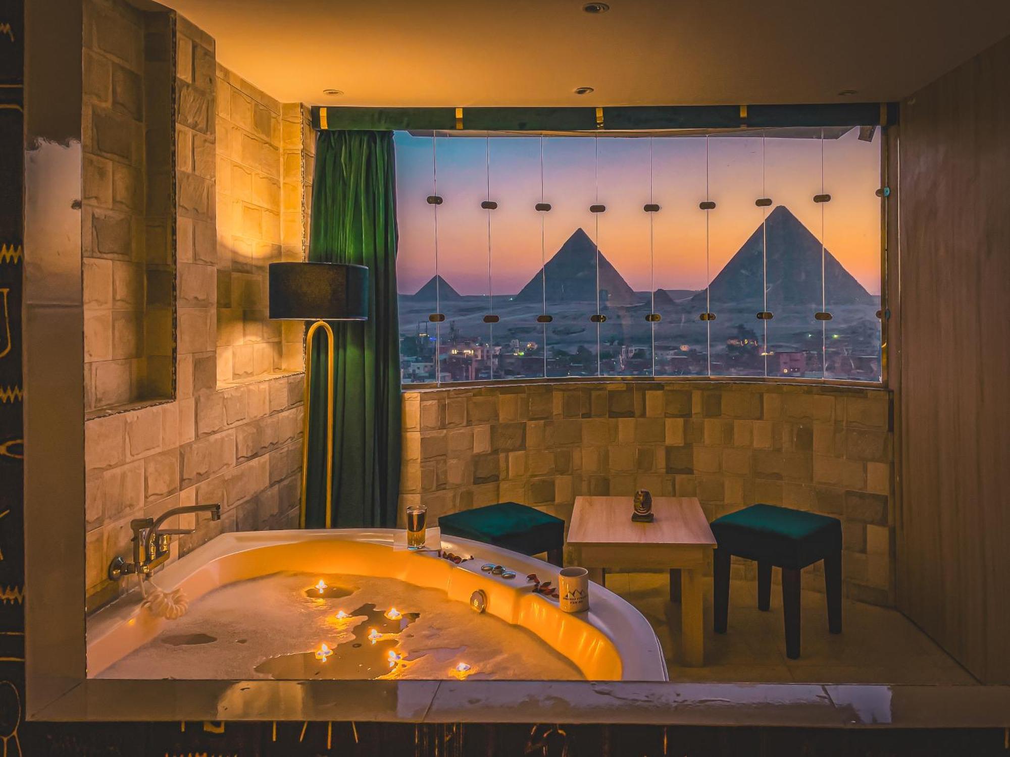 Jumeirah Pyramids View Inn Kafrat al Jabal Экстерьер фото